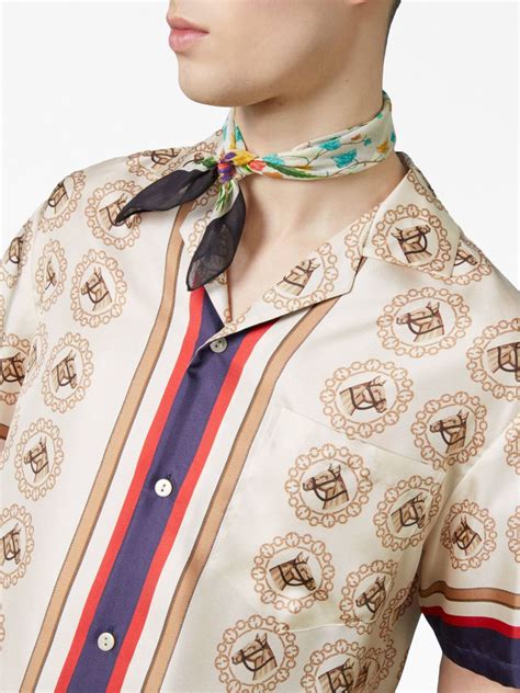 camicia gucci con serpente|Gucci Pre.